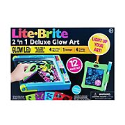 Lite Brite 2-in-1 Deluxe Glow Art