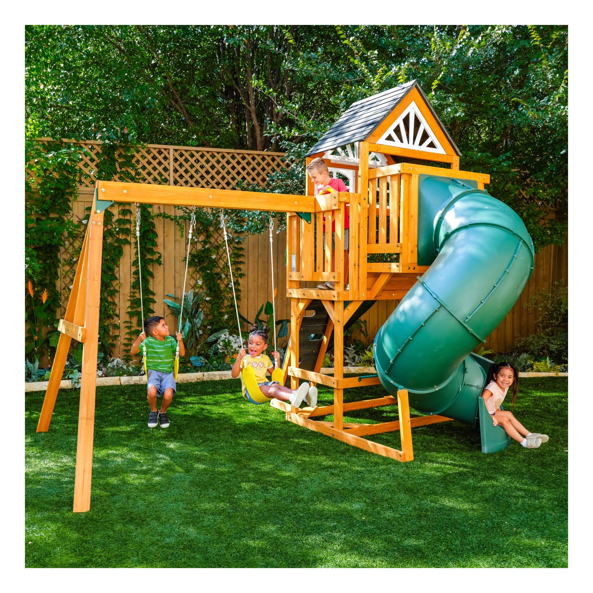 KidKraft Woodway Landing Playset