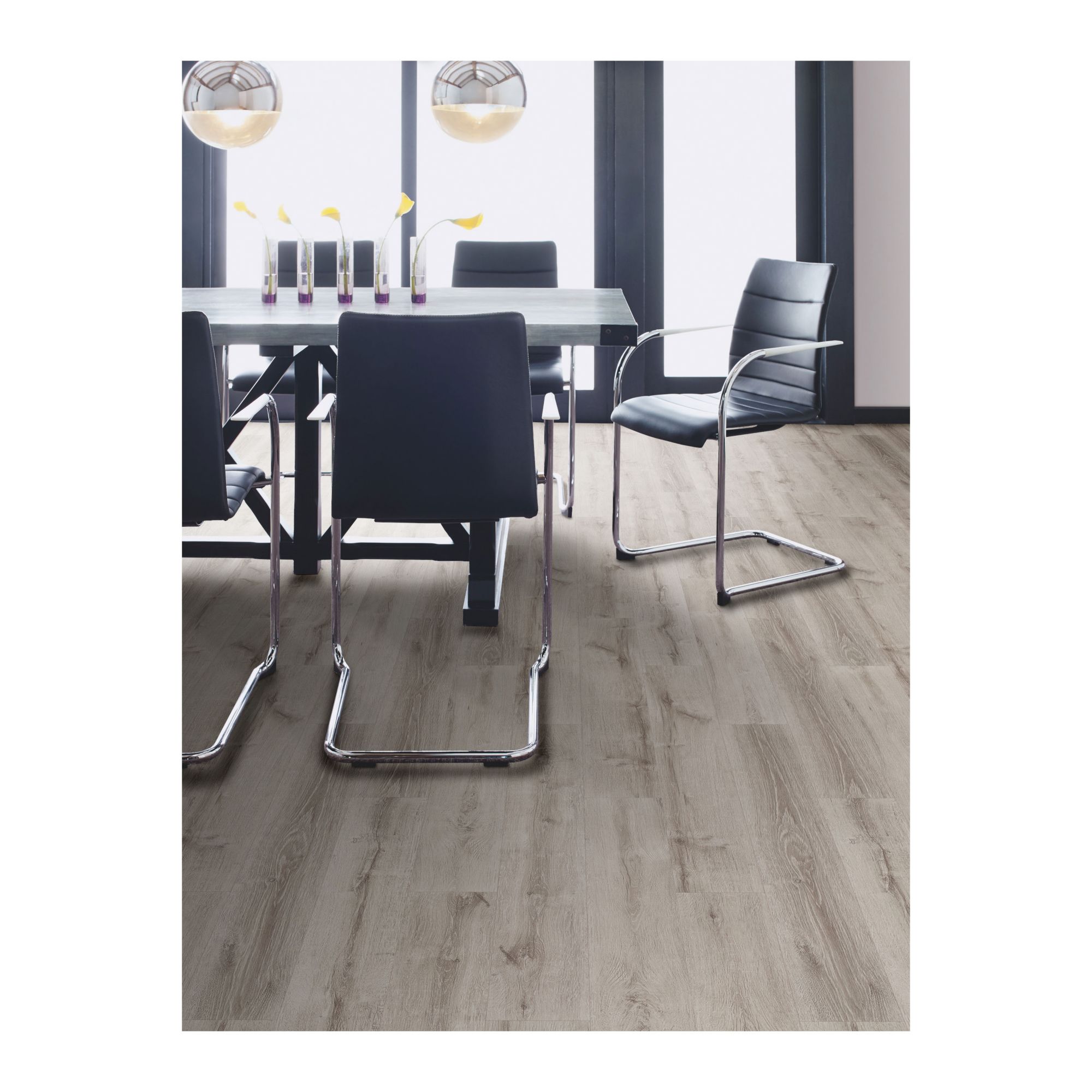 Shaw Floors Danvers Vinyl Plank Flooring, 12 ct. - Oyster Oak $2.70/sq. ft.