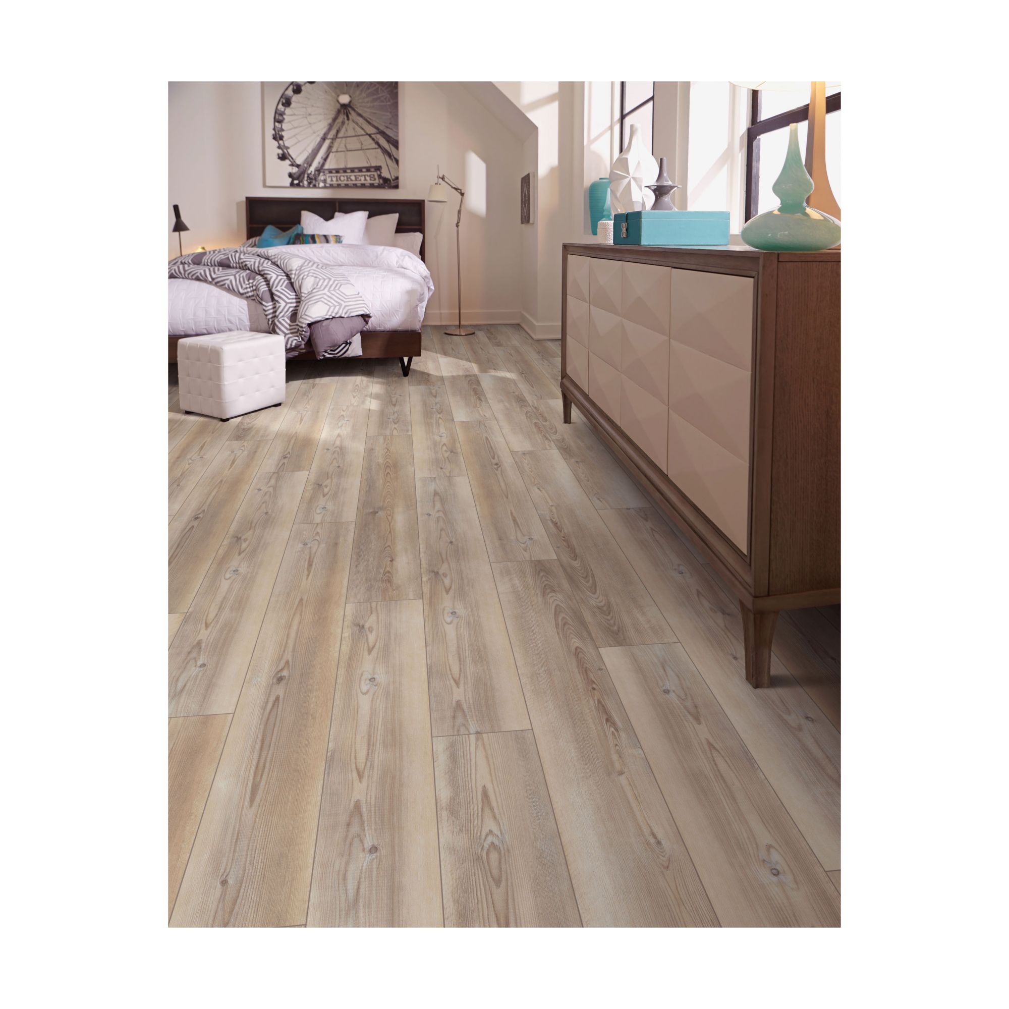 Shaw Floors Pigeon Cove Vinyl Plank Flooring, 8 ct. - Sliced Pine $3.97/sq. ft.