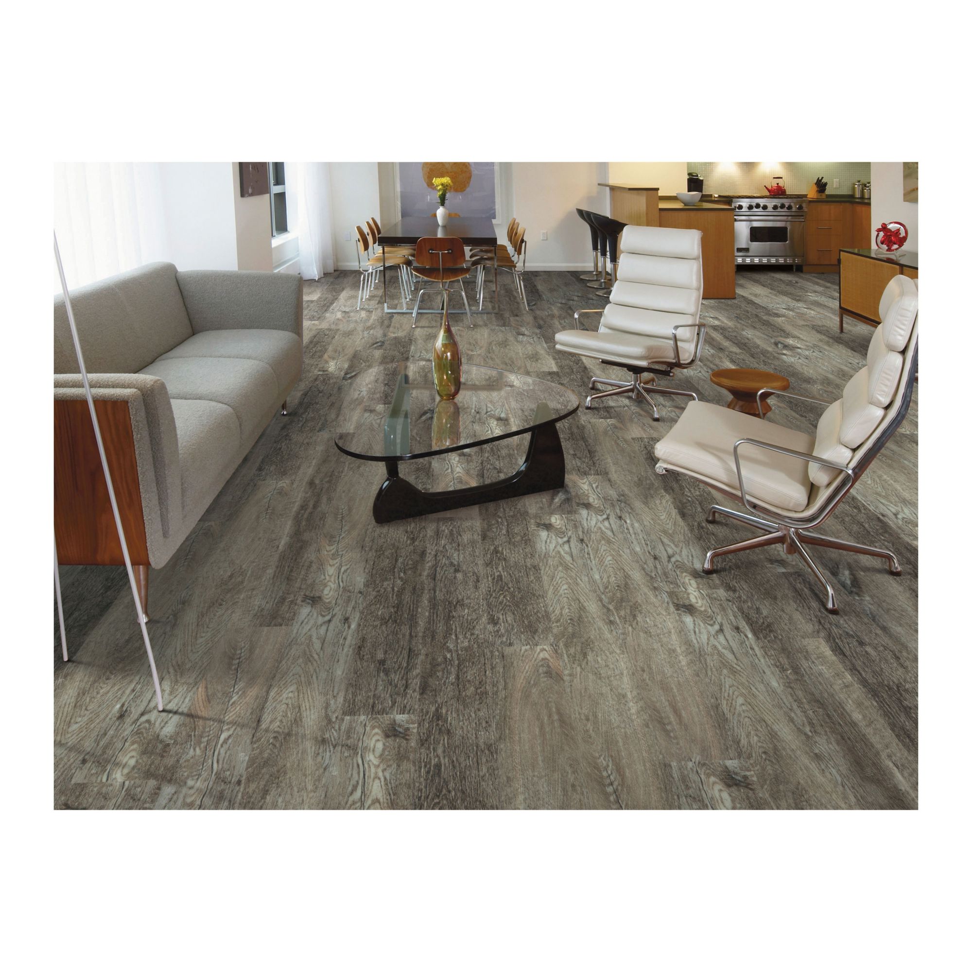 Shaw Floors Foxborough Vinyl Plank Flooring, 8 ct. - Rustic Oak $2.95/sq. ft.