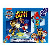 Nickelodeon Paw Patrol Book and Flashlight Set: Play-a-Sound Book and 5 sounds Flashlight