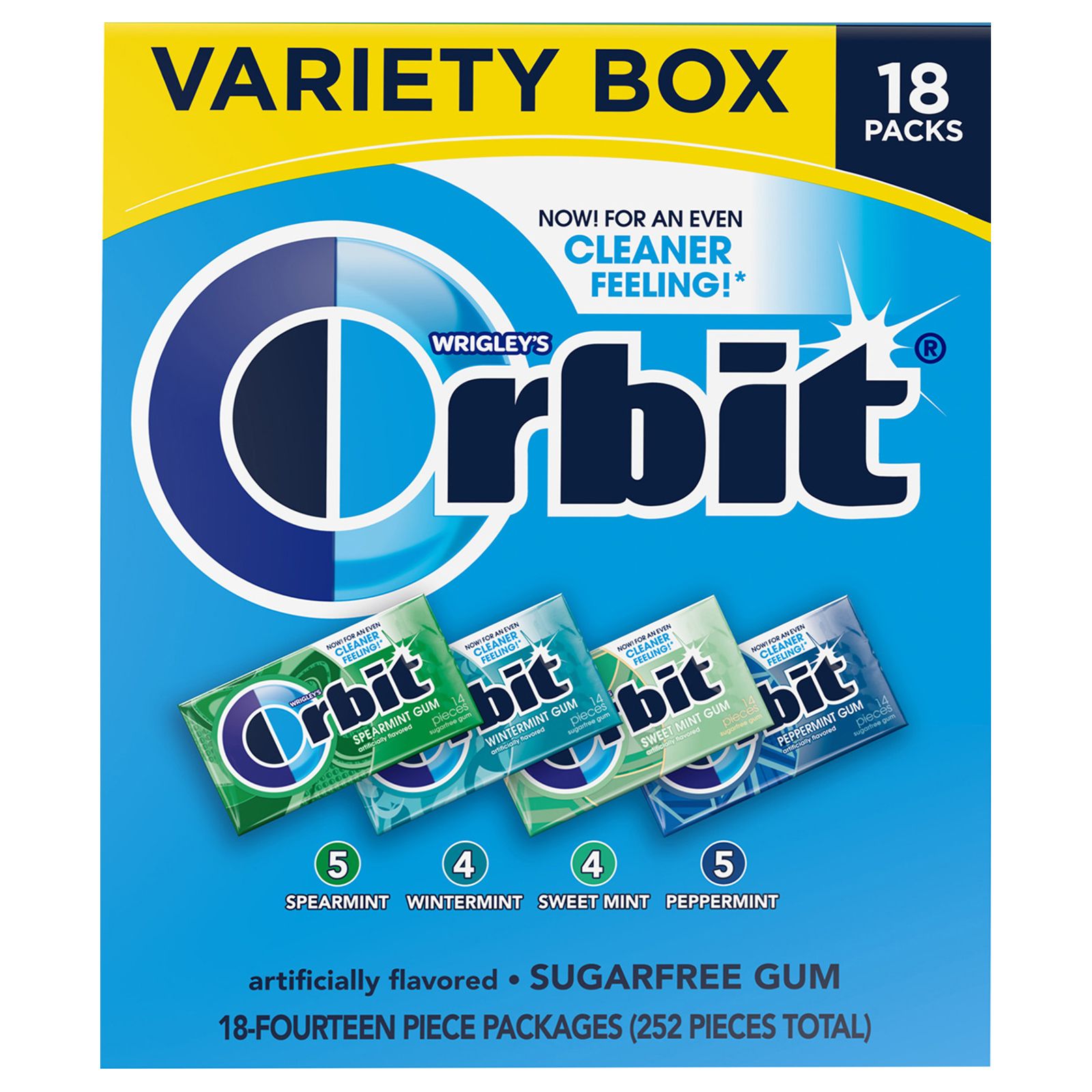 Wrigley's 5 Gum Peppermint Cobalt - WRIWMW51220 