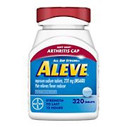 Aleve Pain Reliever with Arthritis Cap, 320 ct.