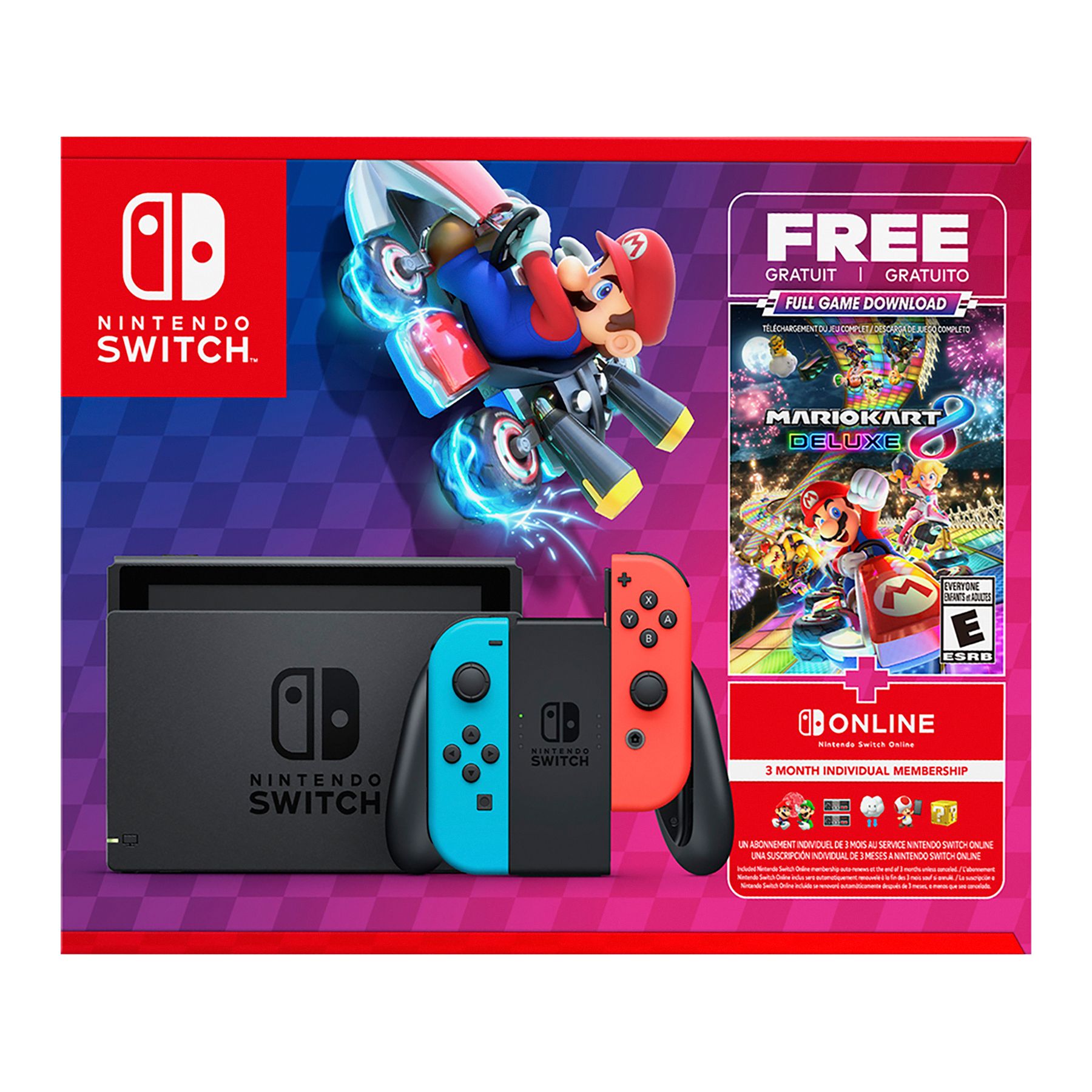 Nintendo switch mario kart bundle outlet price