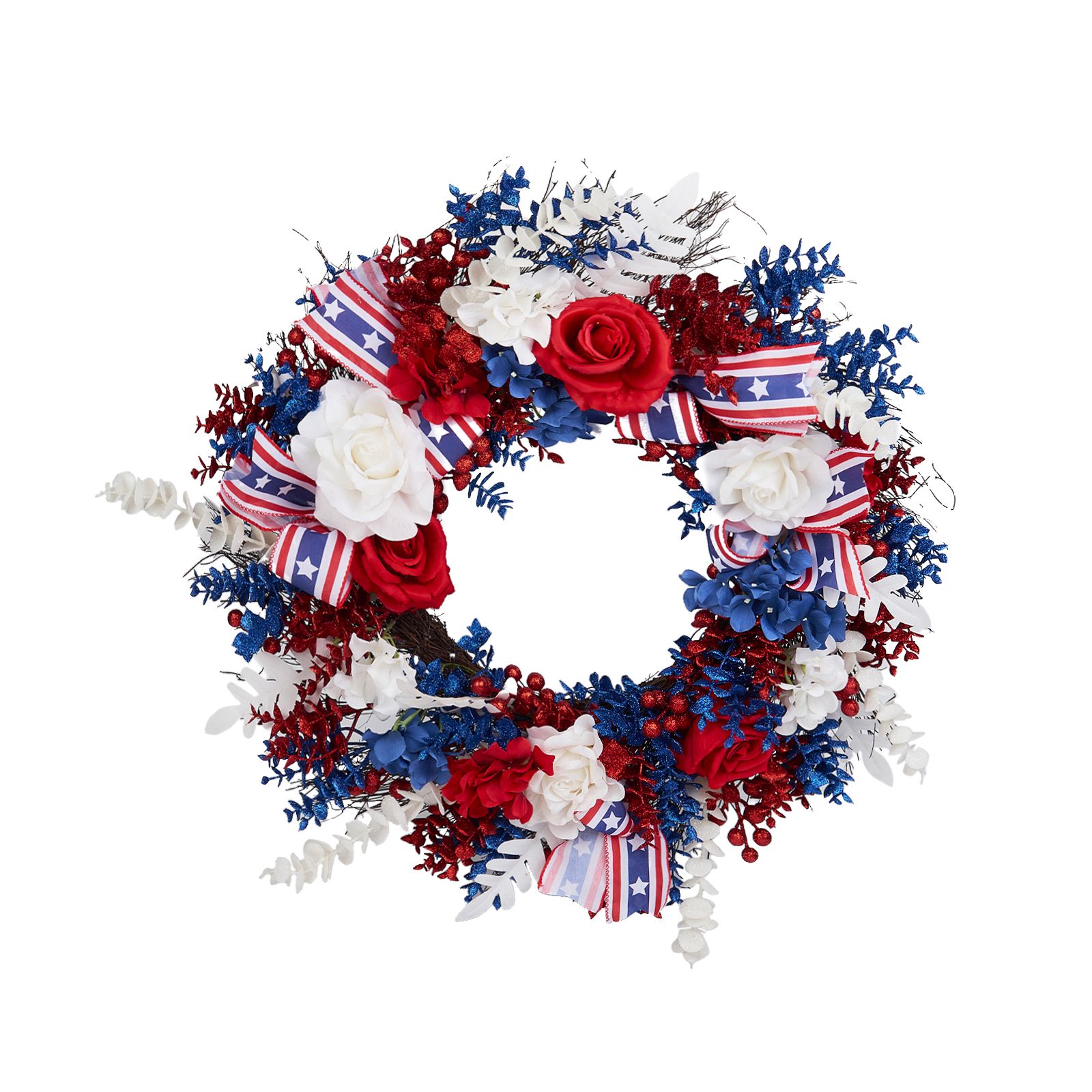 Berkley Jensen 24&quot; Independence Day Traditional Wreath