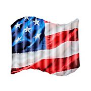 Pool Candy Stars & Stripes Waving Flag Giant 2-Person Raft