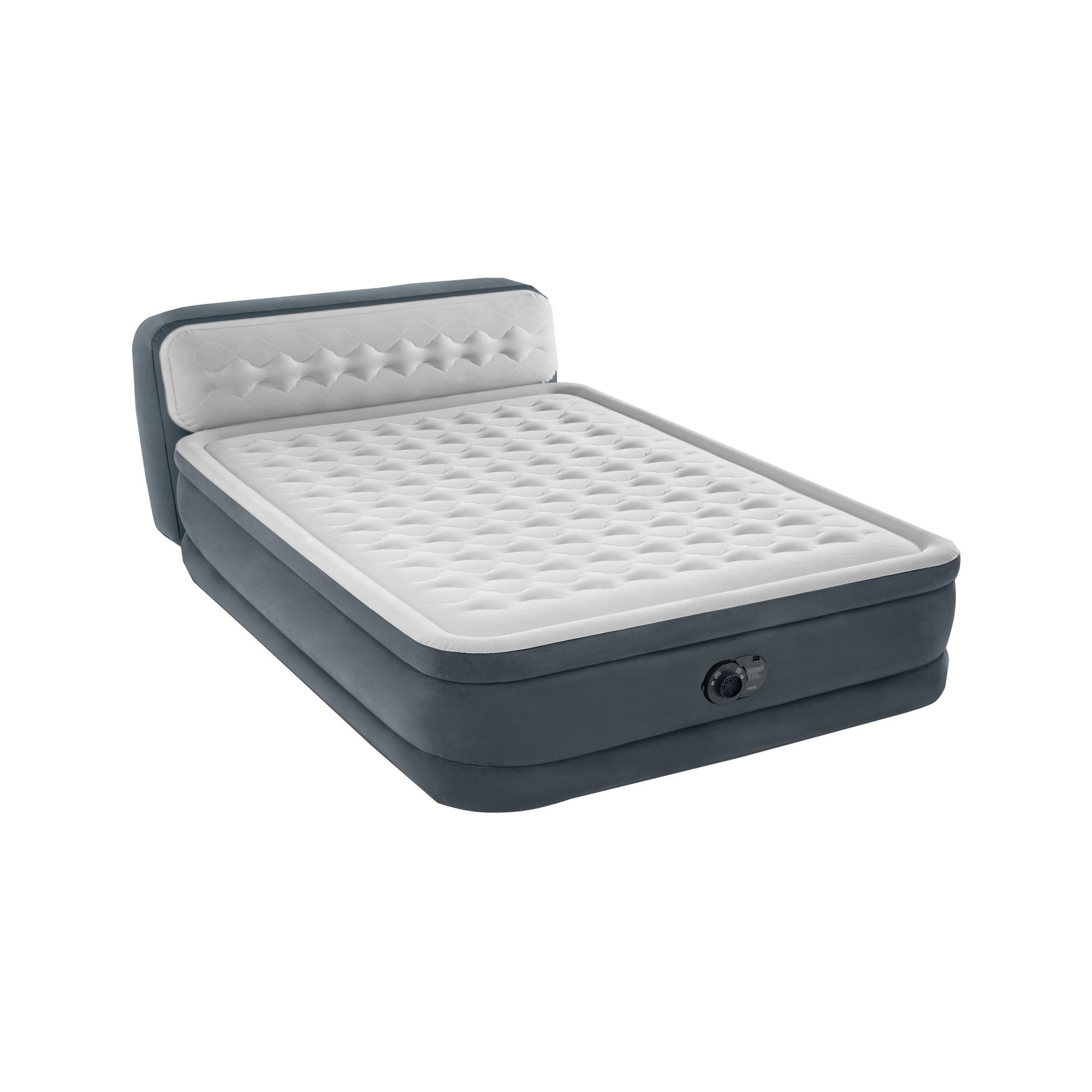 Full size air mattress with headboard best sale