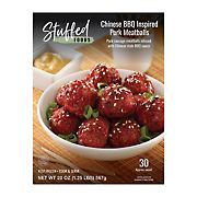 Stuffed Foods Chinese Inspired BBQ Pork Meatballs, 20 oz.