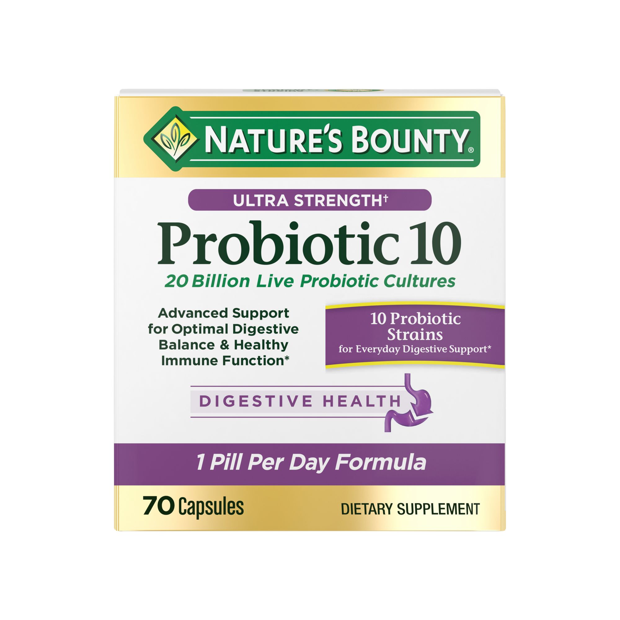 Nature's Bounty Probiotic 10, 70 ct.