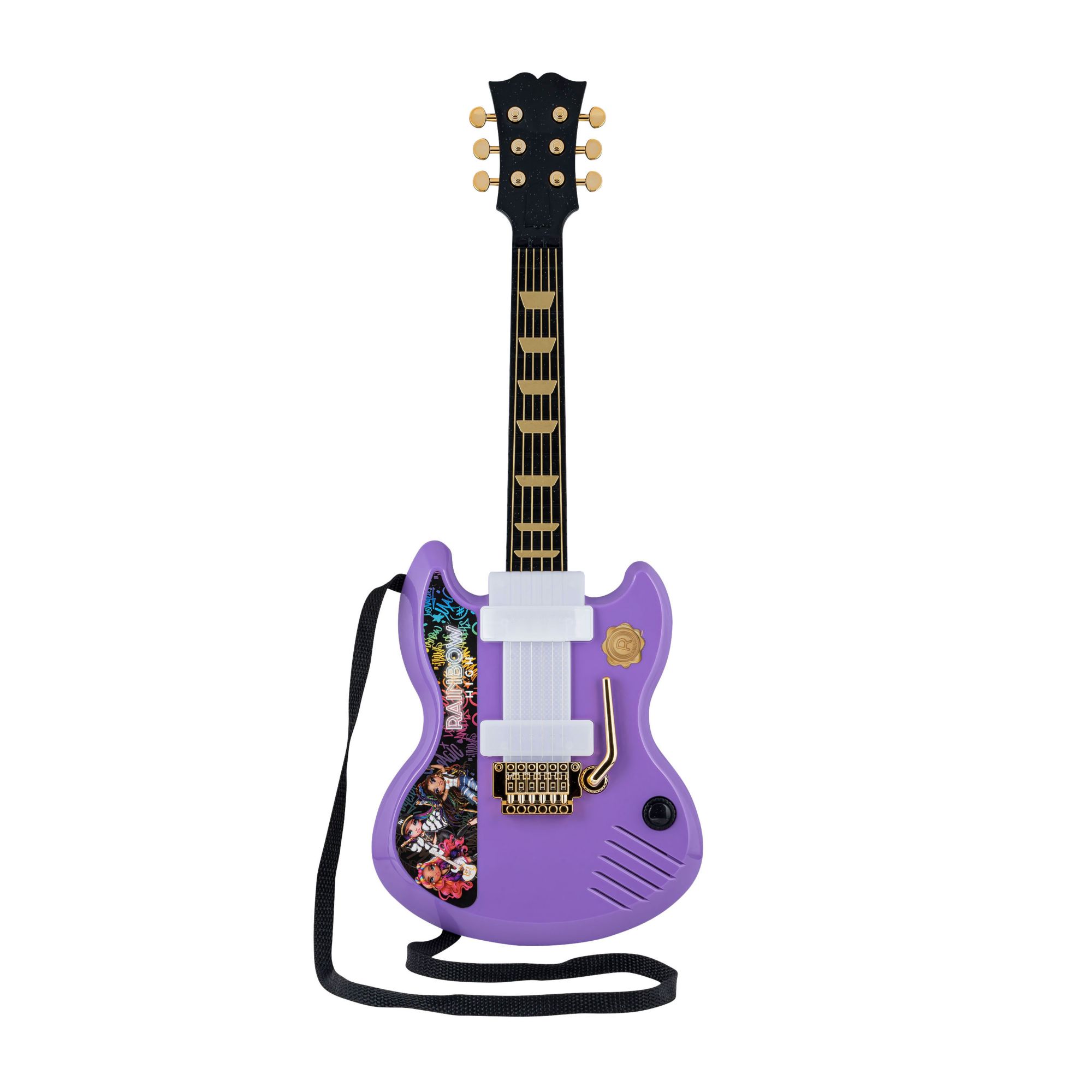 eKids Rainbow High Toy Guitar With Built-in Music | BJ's Wholesale Club