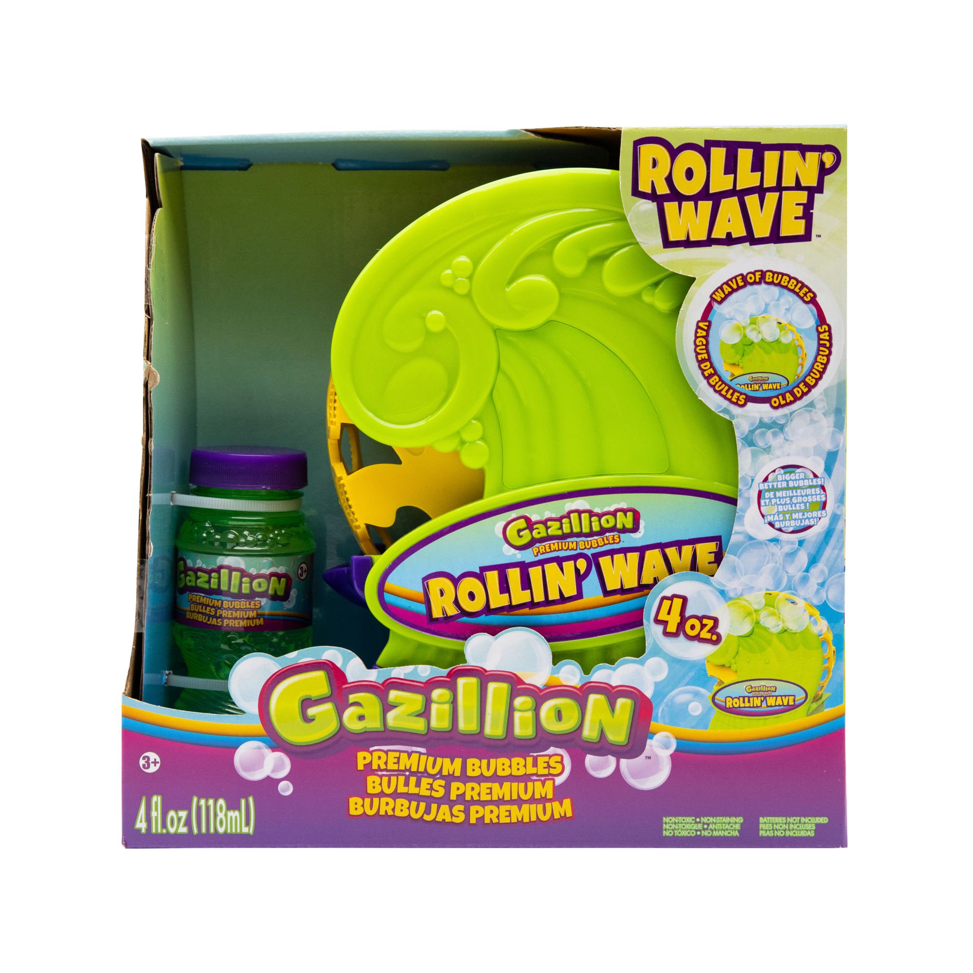 Gazillion Bubbles Rollin' Wave Machine