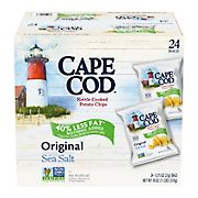 Cape Cod Kettle Cooked Original Reduced Fat Potato Chips, 24 ct./0.75 oz.