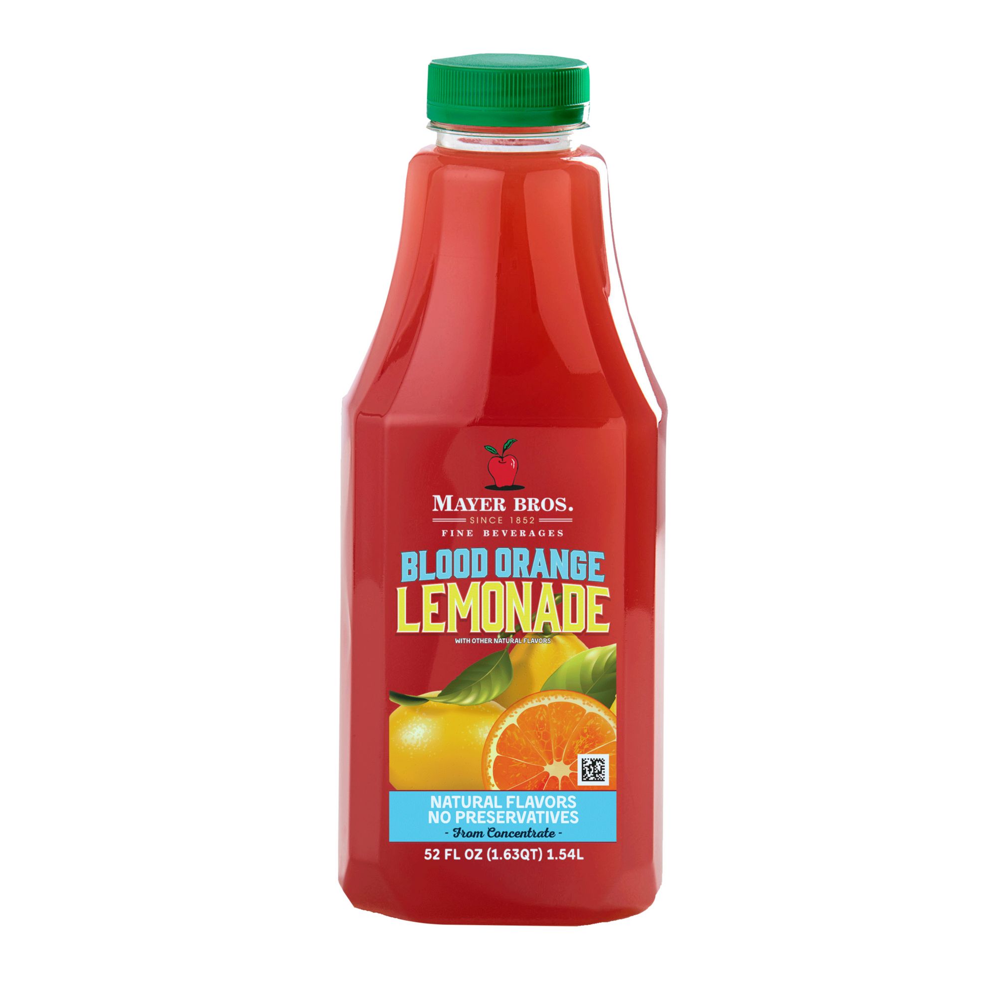 Mayer Brothers Blood Orange Lemonade, 52 oz.