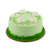 Wellsley Farms 7&quot; Double-Layer Mint Green Color Blast Cake