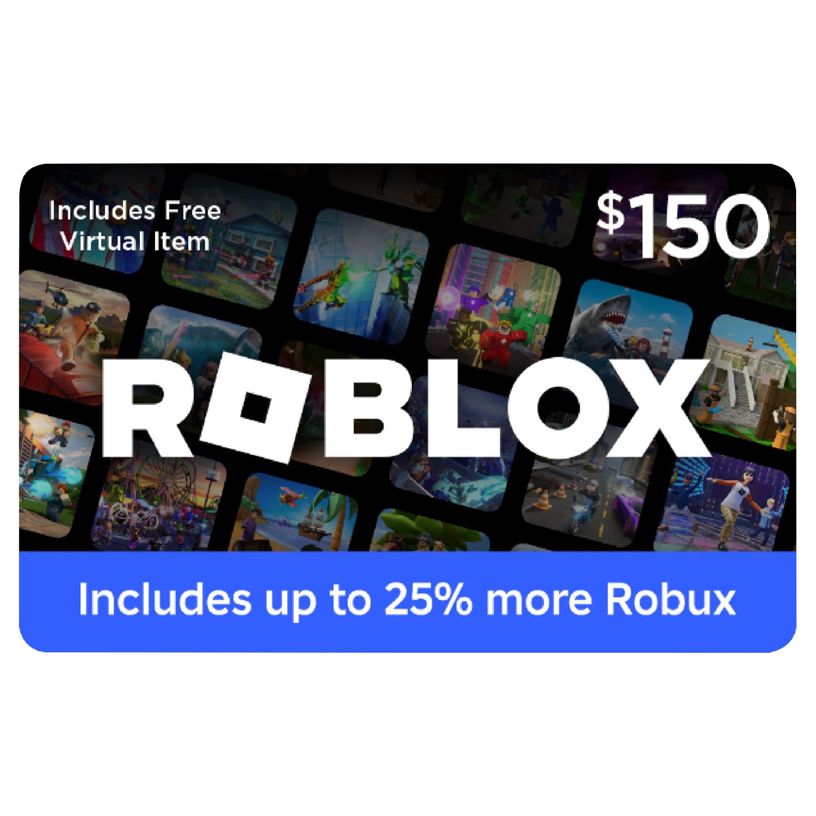 $150 Roblox Digital Gift Card