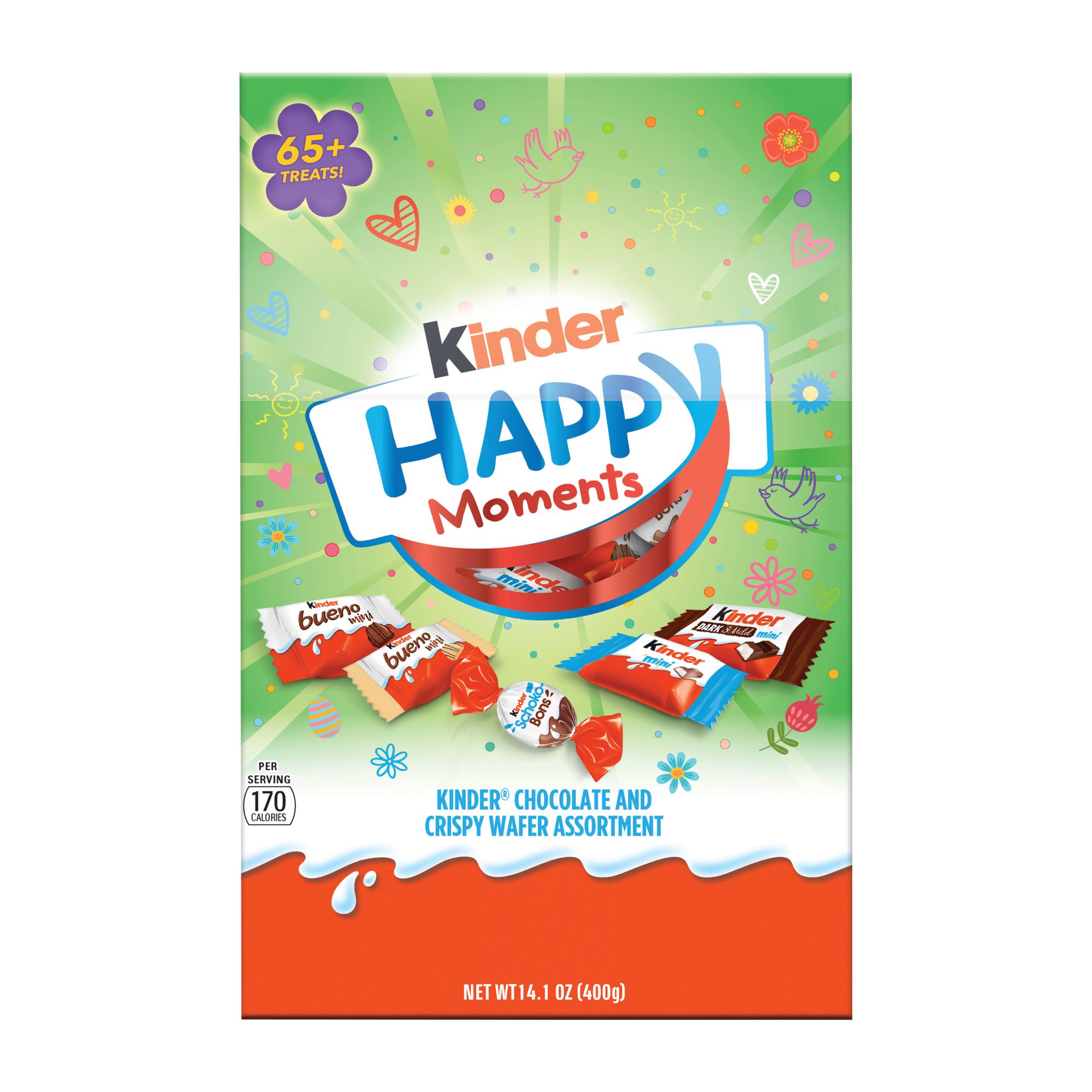Kinder Happy Moments Mini Chocolates, 14.1 oz.