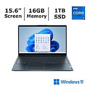 Lenovo IdeaPad 5 15.6&quot; FHD Notebook, Intel Core i7 Processor, 16GB Memory, 1TB SSD, Iris Xe Graphics - Abyss Blue