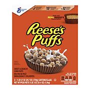 Reese's Puffs Chocolatey Peanut Butter Cereal, 2 pk./25.7 oz.