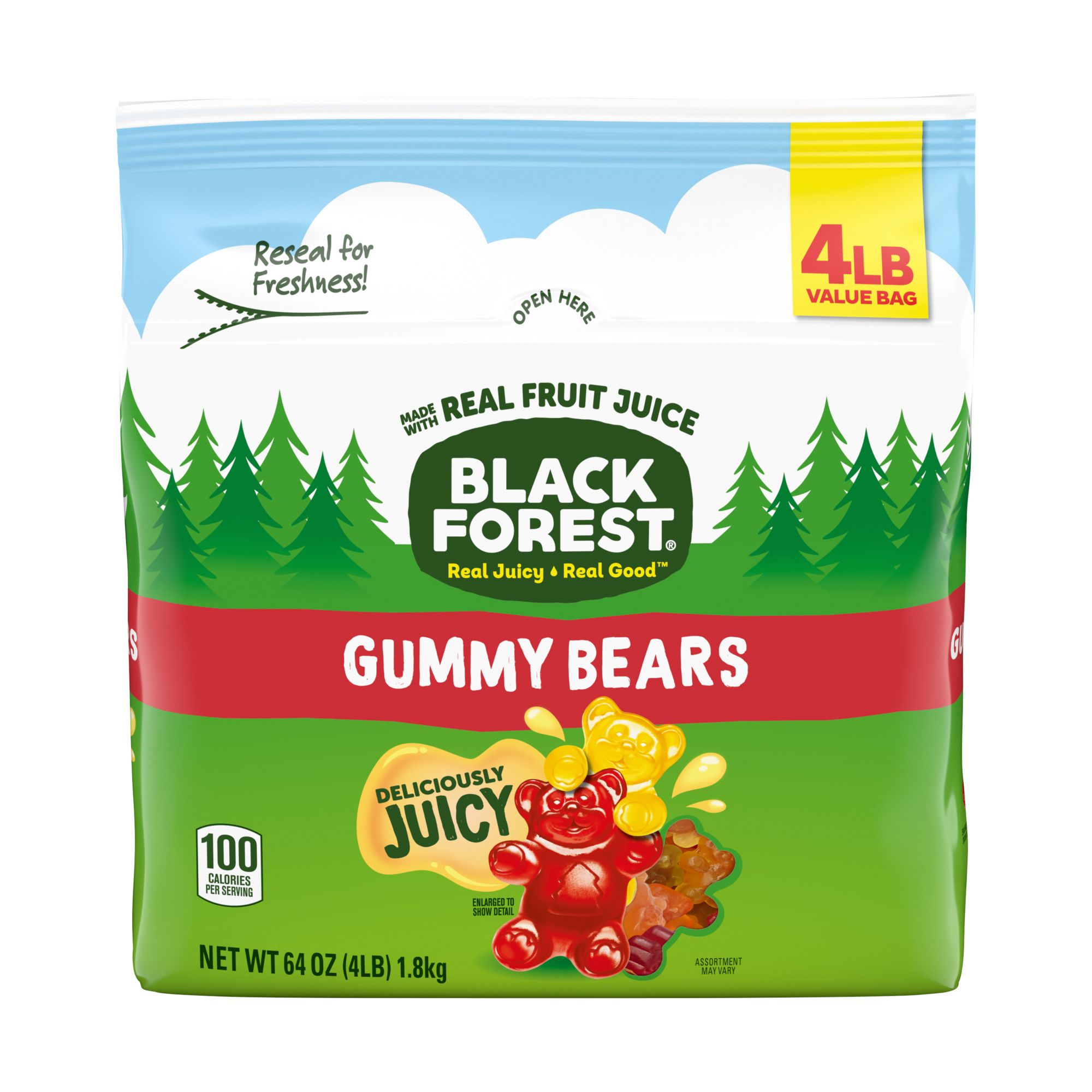 Black Forest Gummy Bears, 4 lbs.