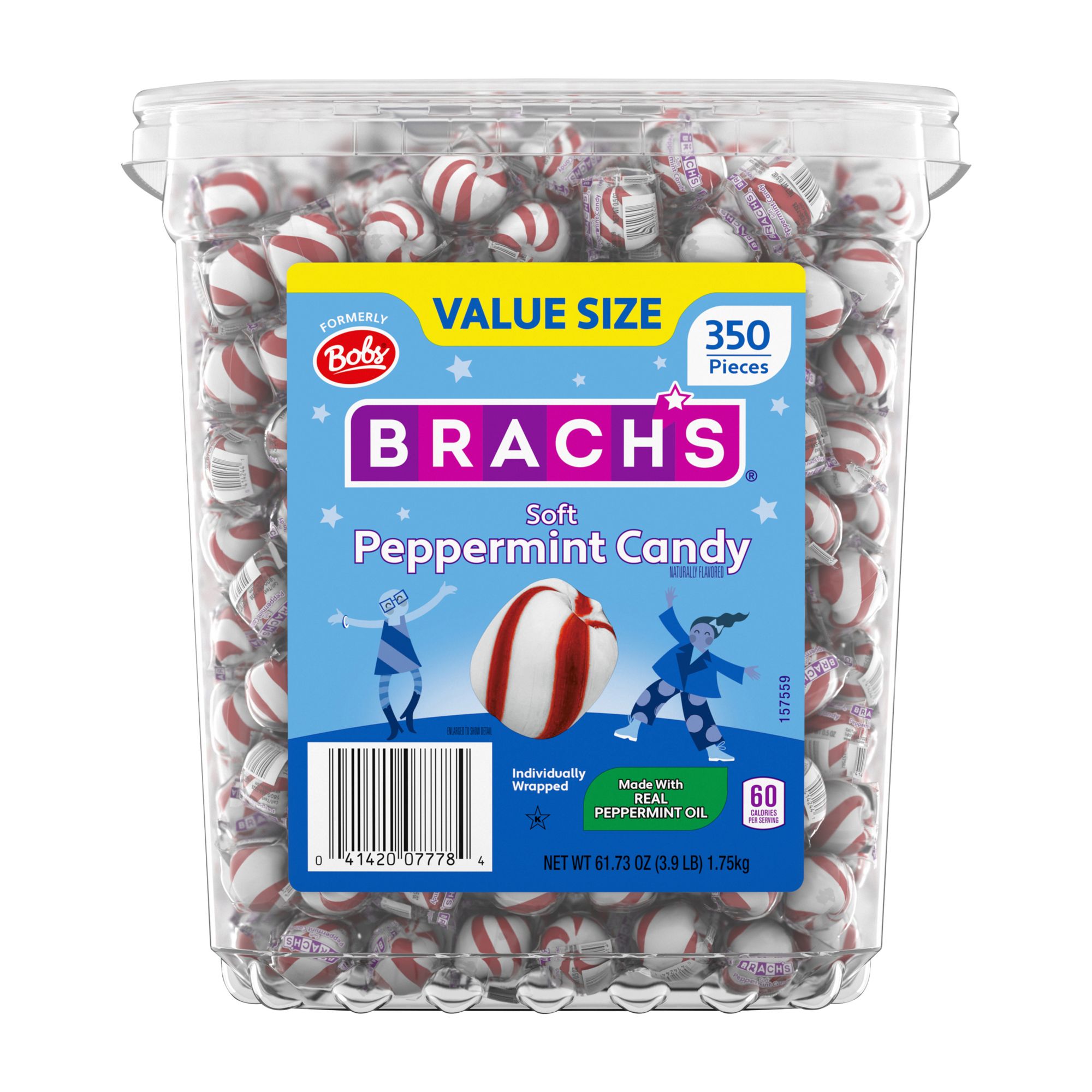 Brach's Candy, Peppermint, Soft - Brookshire's