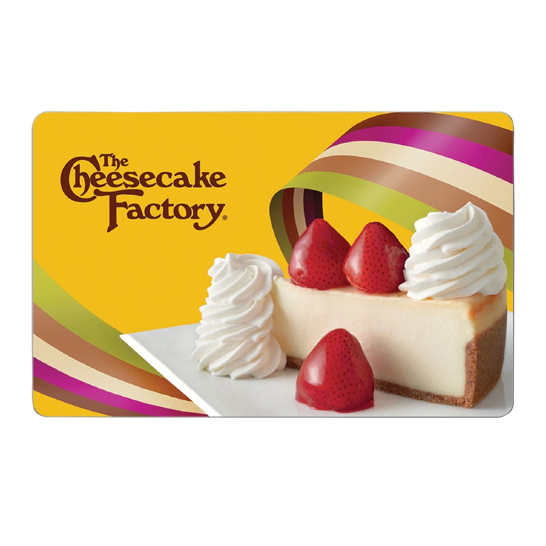 $50 The Cheesecake Factory Gift Card