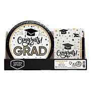 Berkley Jensen Grad Time Party Pack with 10&quot; Plates and Napkins, 150 ct.