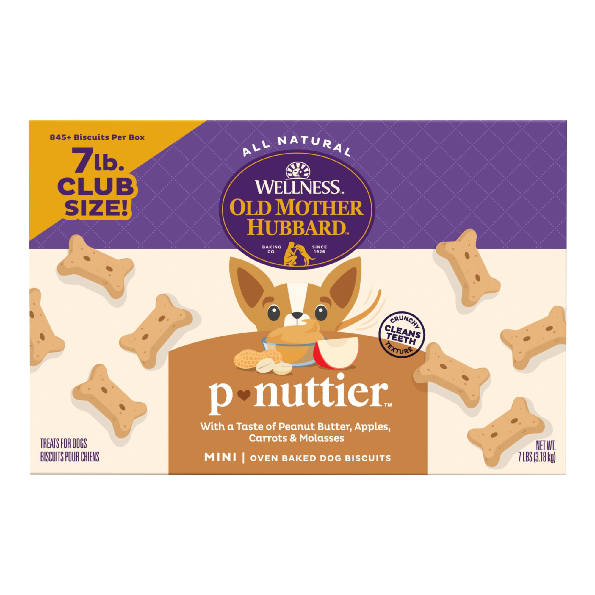 Wellness Old Mother Hubbard P Nuttier Natural Mini Dog Treats BJ s Wholesale Club