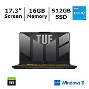 ASUS TUF 17.3&quot; FHD Gaming Laptop, Core i5 Processor, 16GB RAM, 512GB SSD, NVIDIA RTX 3050 Graphics