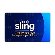 $100 Sling TV EGift Card