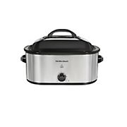 Hamilton Beach Stainless Steel Electric Roaster Oven, 22 Quarts