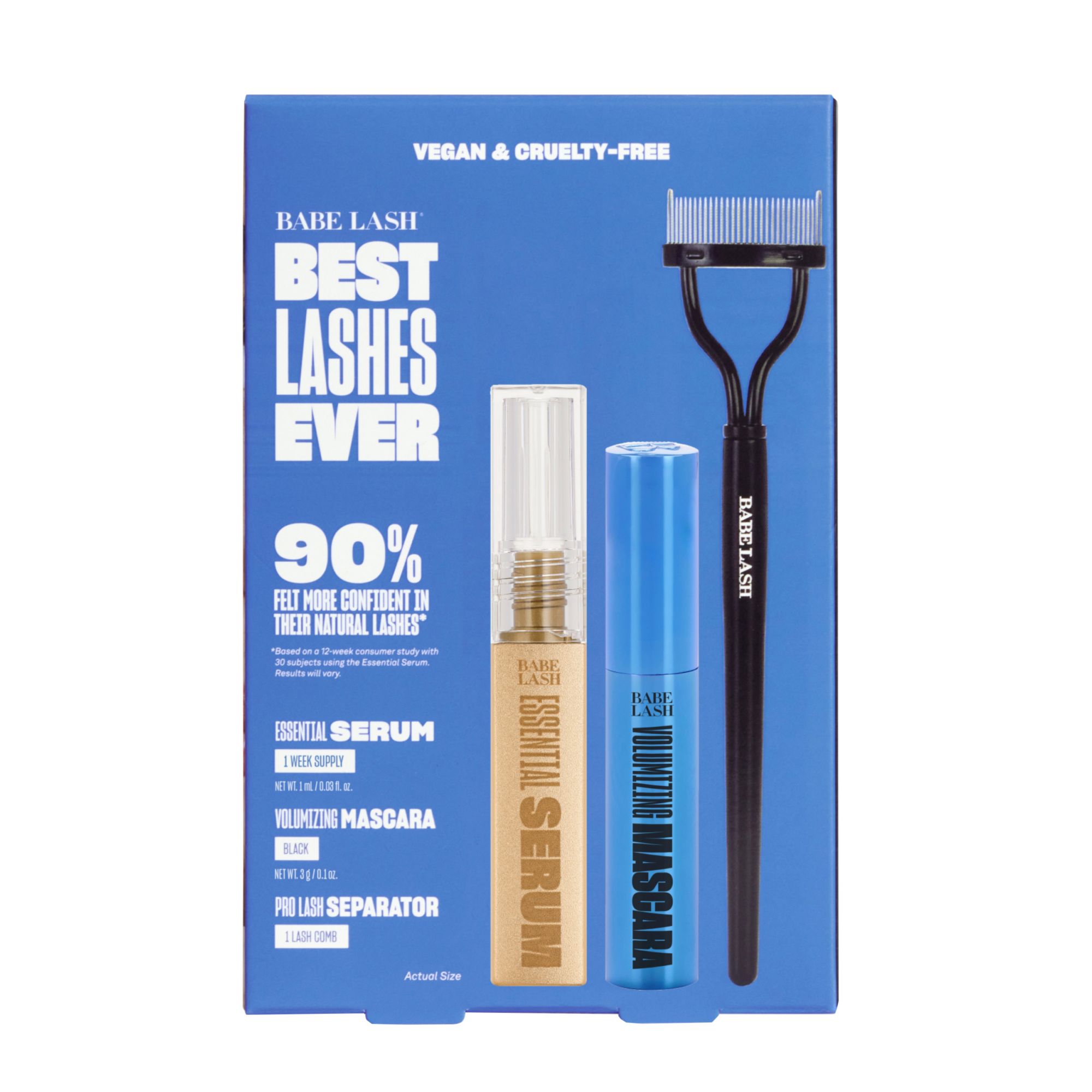 Babe Lash Best Lashes Ever Mini 3-Piece Set