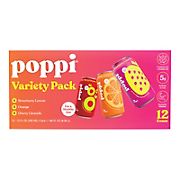 Poppi Orange, Cherry Limeade and Strawberry Lemon Variety Pack, 12 pk./12 oz.