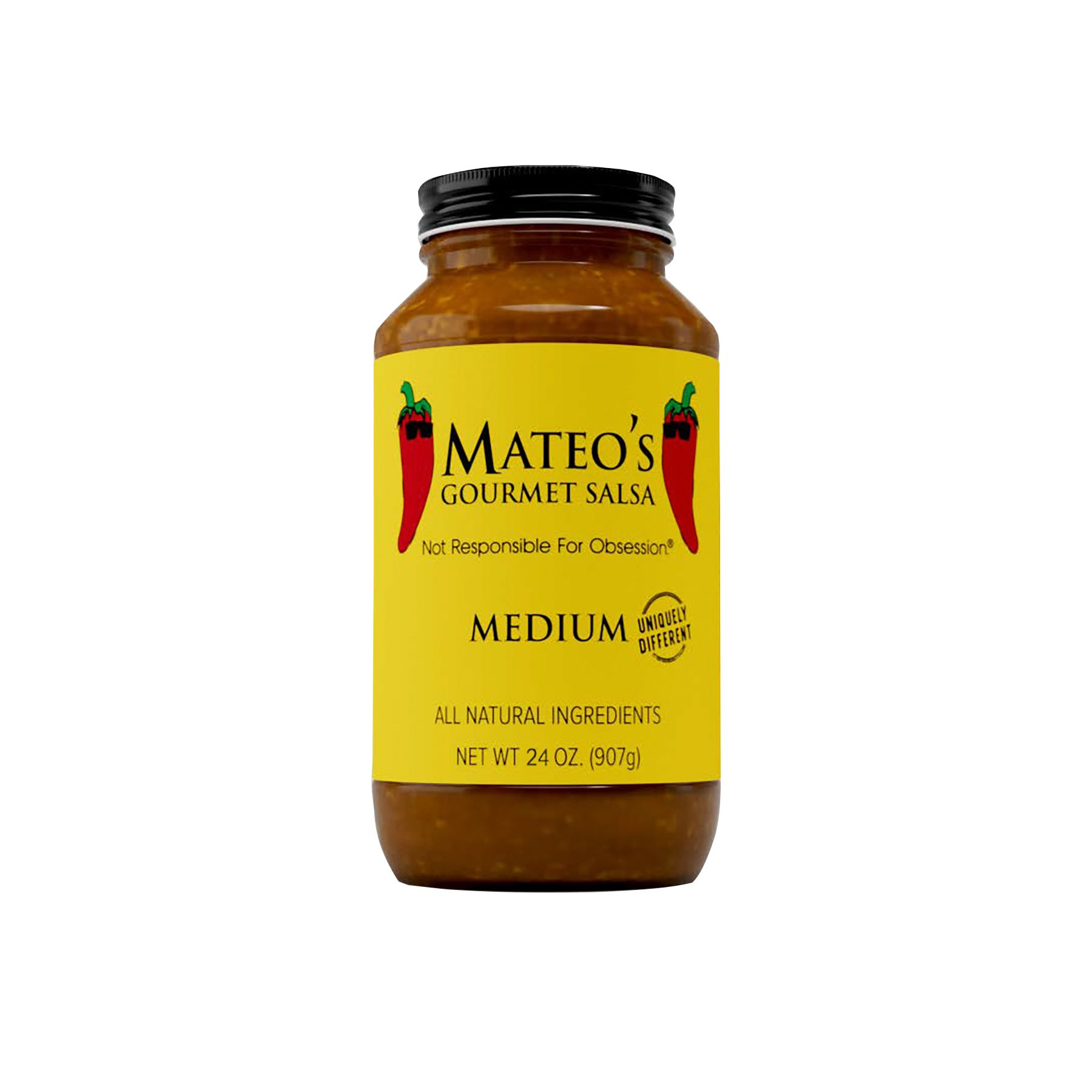 Mateo's Gourmet Salsa Medium, 24 oz.