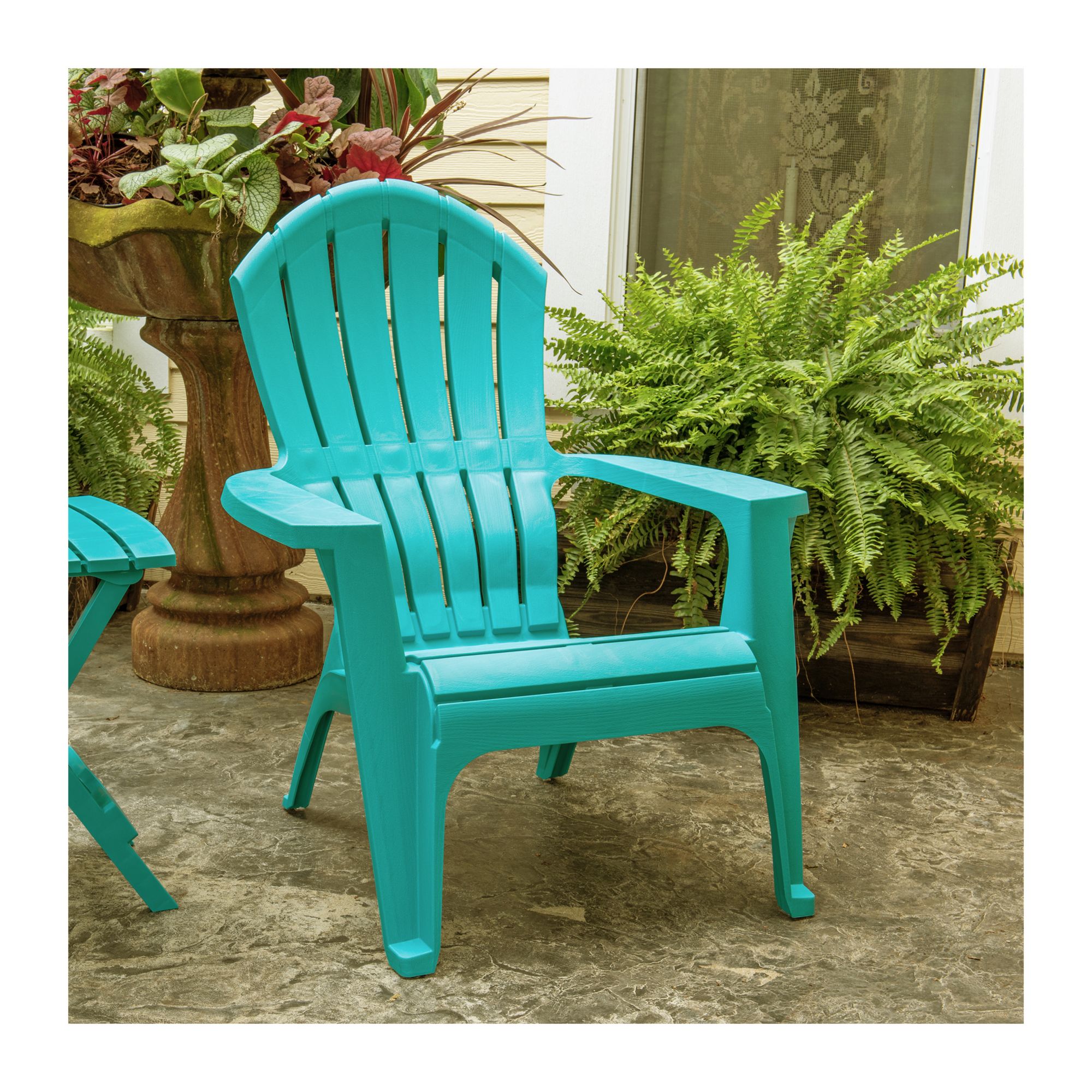 Adams Mfg Real Comfort Adirondack Chair Teal