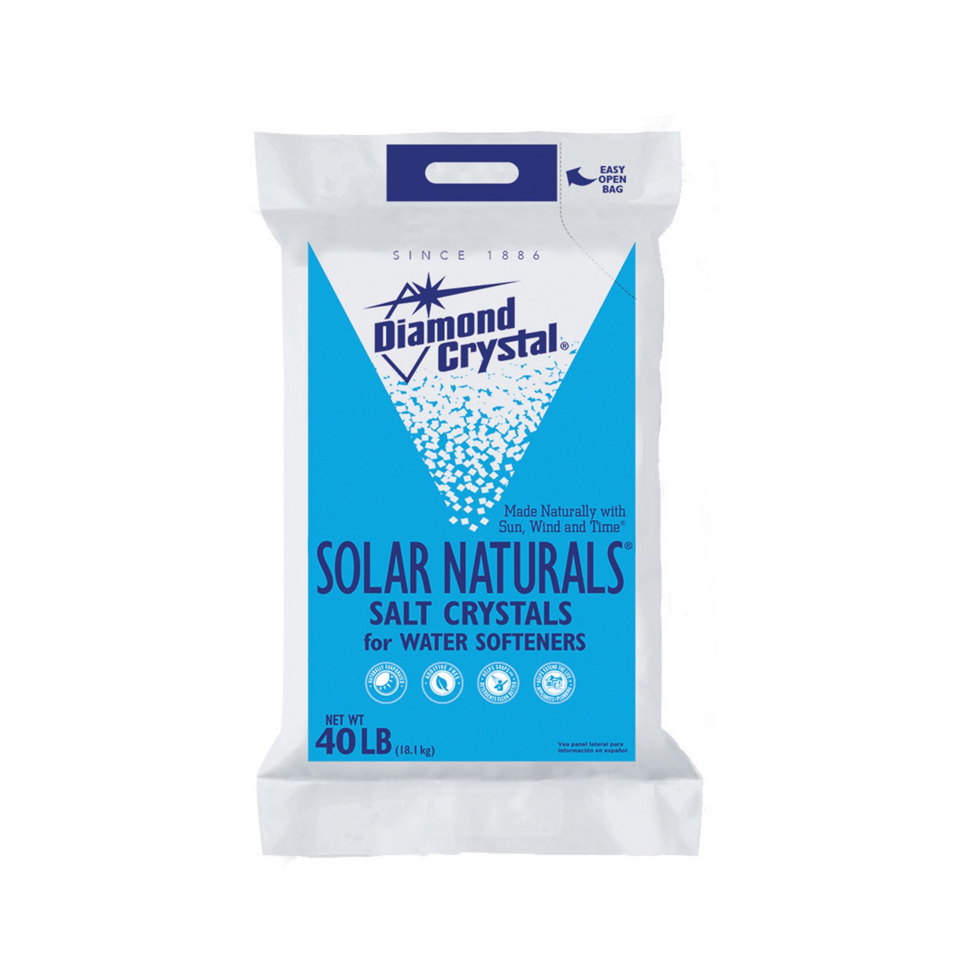 Cargill Diamond Crystal Solar Naturals Water Softener Salt