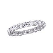 2 ct. t.w. Lab Grown Diamond Eternity Band in 14k White Gold