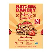 Nature's Bakery Strawberry Oatmeal Crumble Bars, 20 ct./1.41 oz.