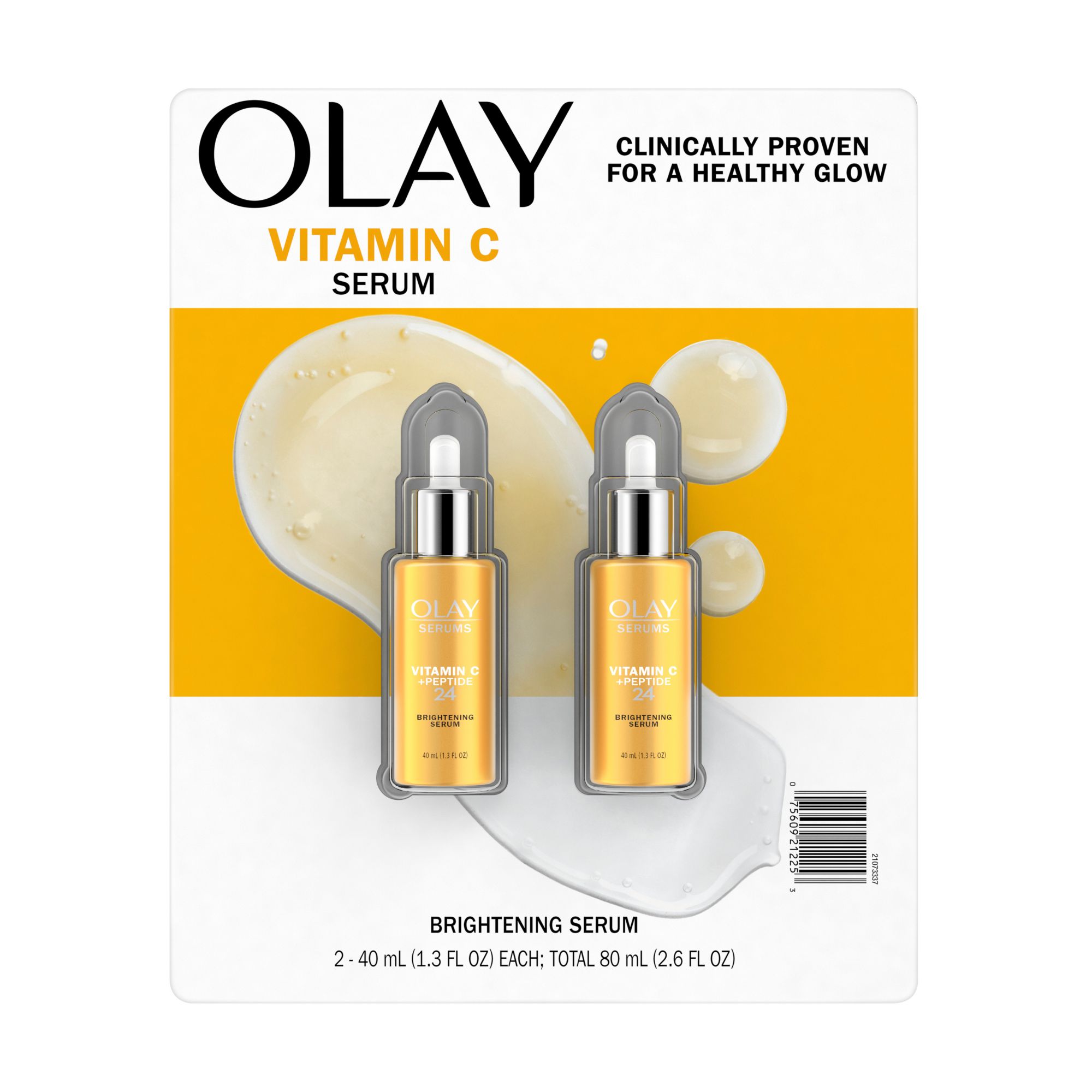 Olay Vitamin C Serum, 2 pk./1.3 oz.