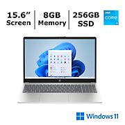 HP 15.6&quot; Touchscreen Laptop, Intel Core i3 Processor, 8GB RAM,  256GB SSD, Intel UHD Graphics