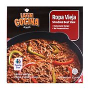 Latin Cocina Ropa Vieja, Shredded Beef Stew, 1.5 lbs.