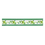 Northlight St. Patrick's Day Shamrock and Hat Wired Spring Craft Ribbon, 2.5&quot; x 10 Yards