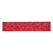 Northlight Valentine's Day Wired Craft Ribbon, 10 Yards - Red and White Hearts