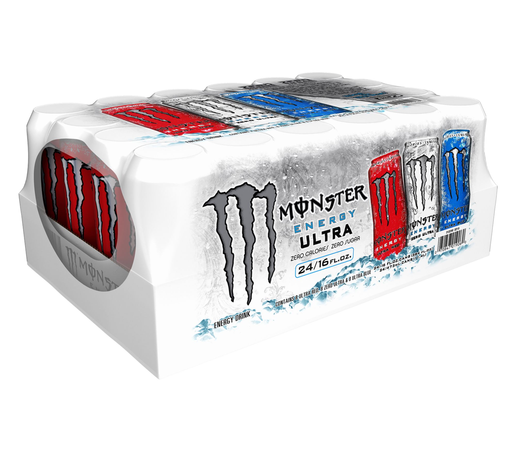 Monster Energy Ultra 24 Ct 16 Oz Bjs Wholesale Club