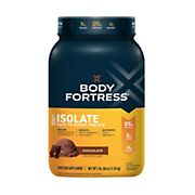 Body Fortress Super Advanced Isolate Protein Powder Chocolate, 3 lbs.