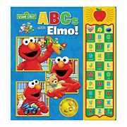 Sesame Street - ABCs with Elmo! 30 Button Sound Book – Great for Learning First Words and the Alphabet