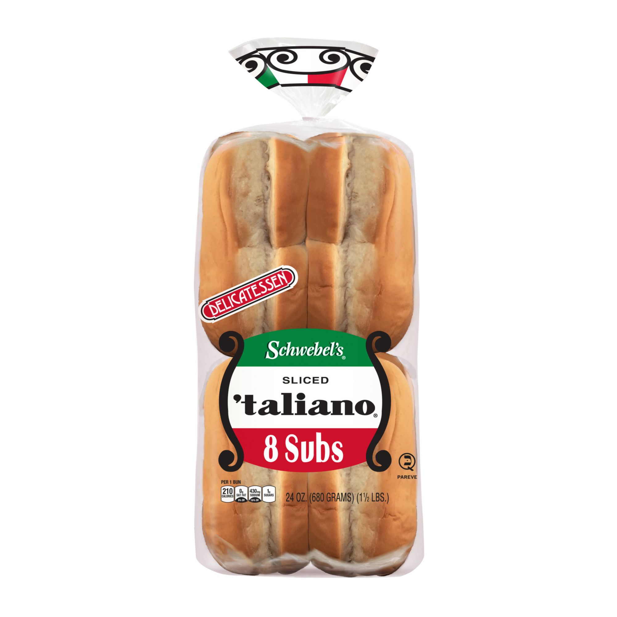 Schwebel's 'Taliano Subs, 8 ct.