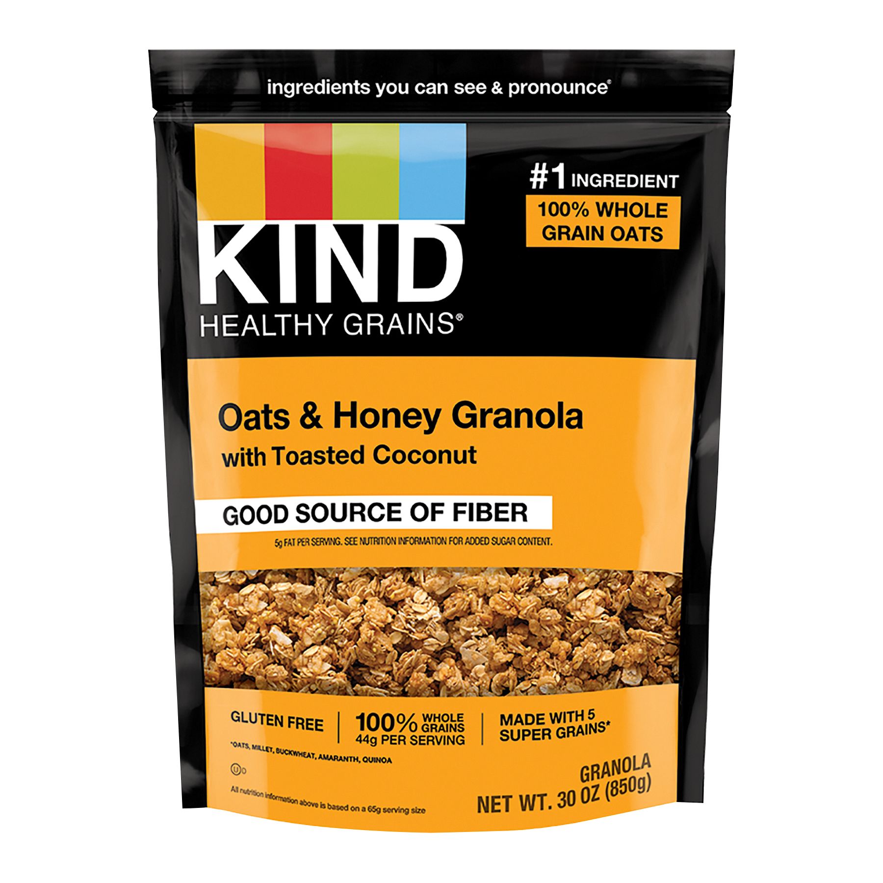 Kind Granola Oats & Honey, 30 oz.