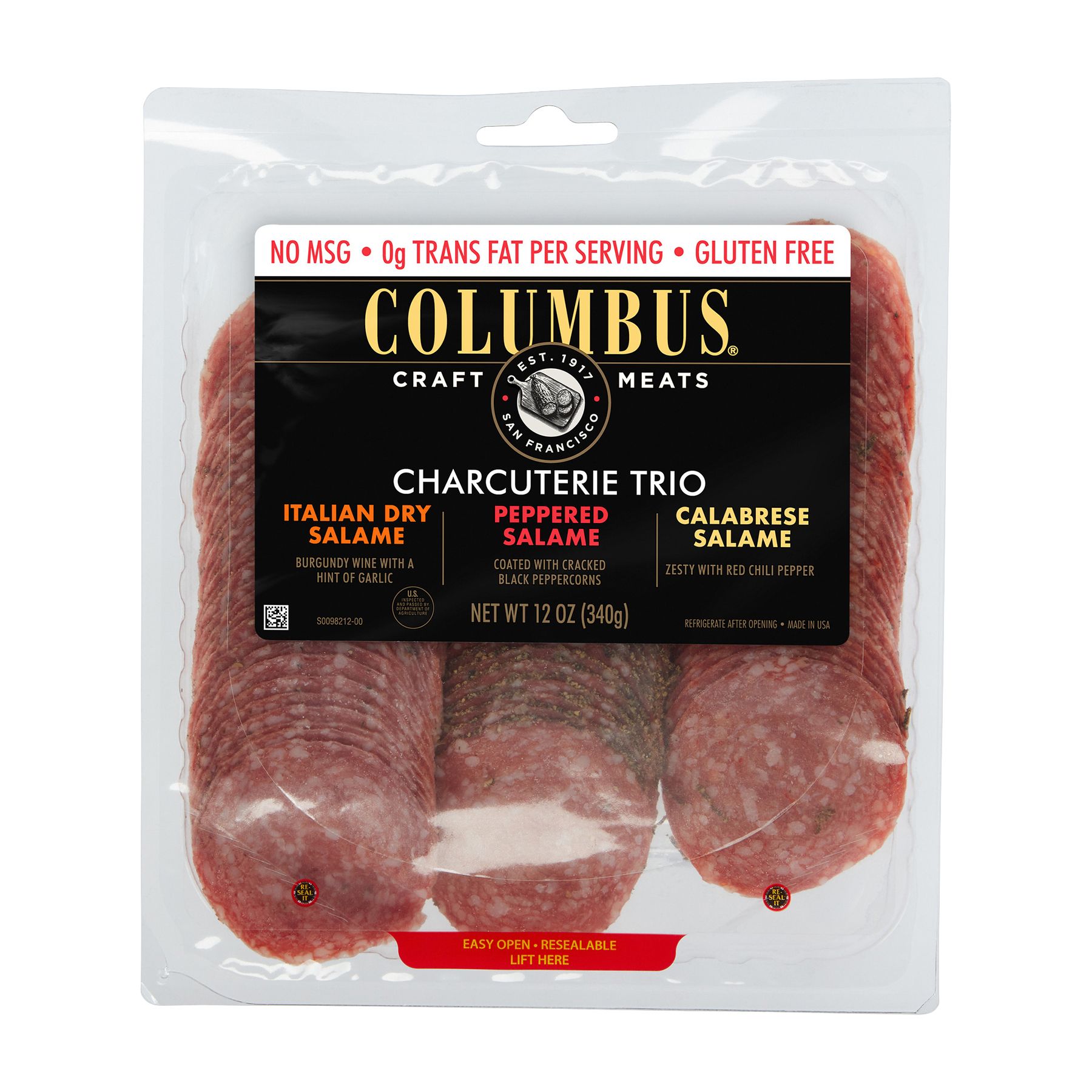 Columbus Charcuterie Trio, 12 oz.