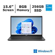 Dell Inspiron 15.6&quot; FHD Notebook, Intel Core i5-1235U, 256GB SSD , 8GB Memory - Black